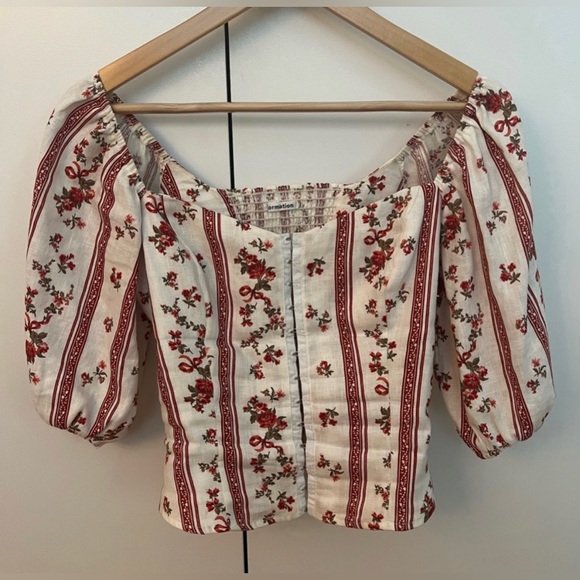 Reformation Tops - ISO Reformation linen top size 2
